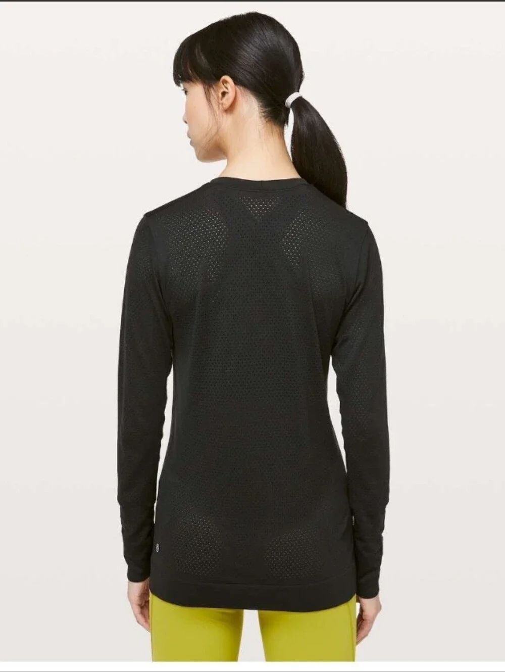 Lululemon Breeze By Long Sleeve Top - Black
